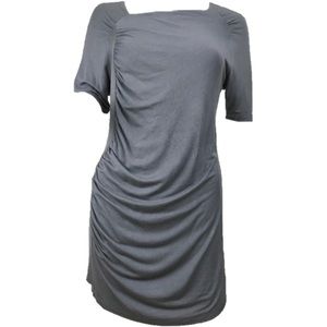 Gray Swag Blouse 3/4 Sleeve (347)